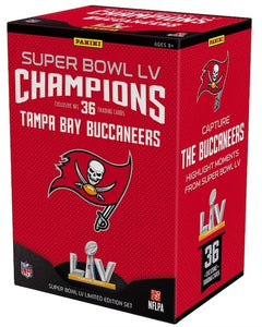 Panini Super Bowl LV Champions Tamba Bay Buccaneers Trading Cards