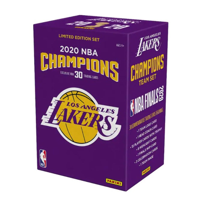 Panini Los Angeles Lakers Nba Finals 2020 30 Card Set