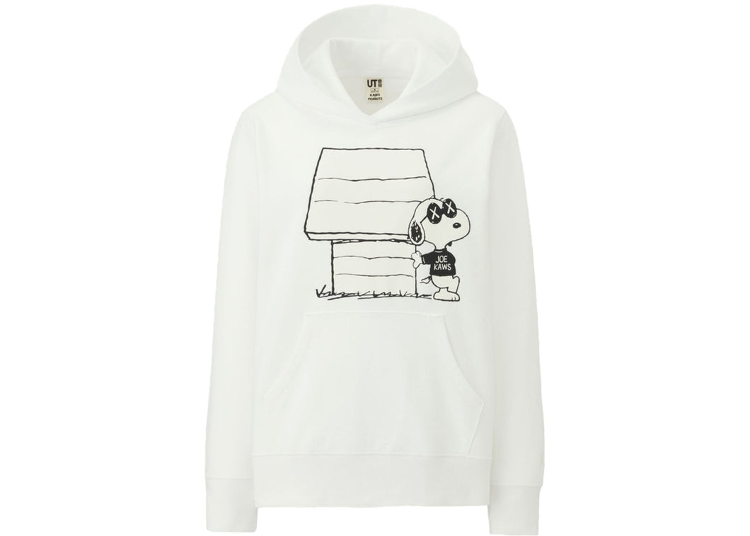 Uniqlo Kaws Hoodie Sweater Snoopy House White