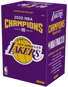 Panini Limited Edition Set NBA Trading Cards 2020 Champion Los Angeles Lakers