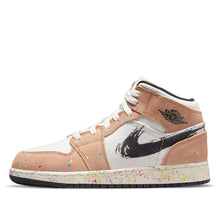Load image into Gallery viewer, Air Jordan 1 Retro Mid SE GS &quot;Brushstroke&quot;