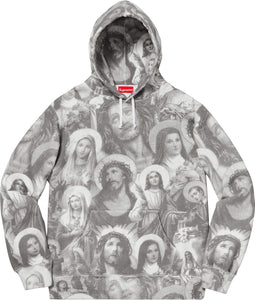 Supreme Hooded Sweatshirt Jesus and Mary