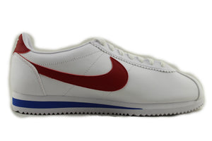 WMNS Nike Classic Cortez Leather White/Red/Blue