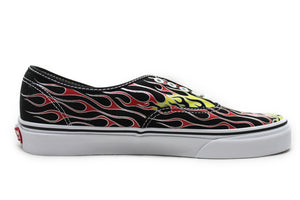 VANS Authentic "Flames Black"