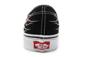 VANS Authentic "Flames Black"