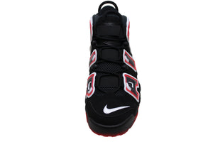 Nike Air More Uptempo Black White Laser Crimson