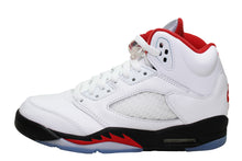 Load image into Gallery viewer, Air Jordan 5 Retro Fire Red Silver Tongue 2020 (GS)
