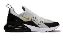 Load image into Gallery viewer, Nike Air Max 270 &quot;White Metallic Gold Black&quot;