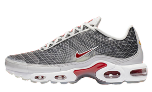 Nike Air Max Print "NEUTRAL GREY VARSITY RED"
