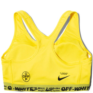 WMNS Nike x Off-White Sports Bra Yellow