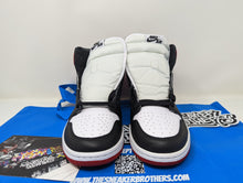 Load image into Gallery viewer, WMNS Air Jordan 1 Retro High OG &quot;Satin Black Toe&quot; Pre-Owned