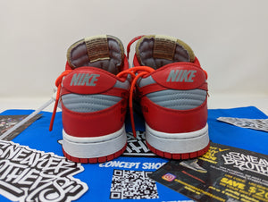 Nike Dunk Low x Off-White "University Red" PRE-OWNED
