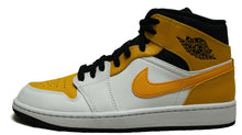 Load image into Gallery viewer, Air Jordan 1 Retro Mid &quot;White University Gold&quot;