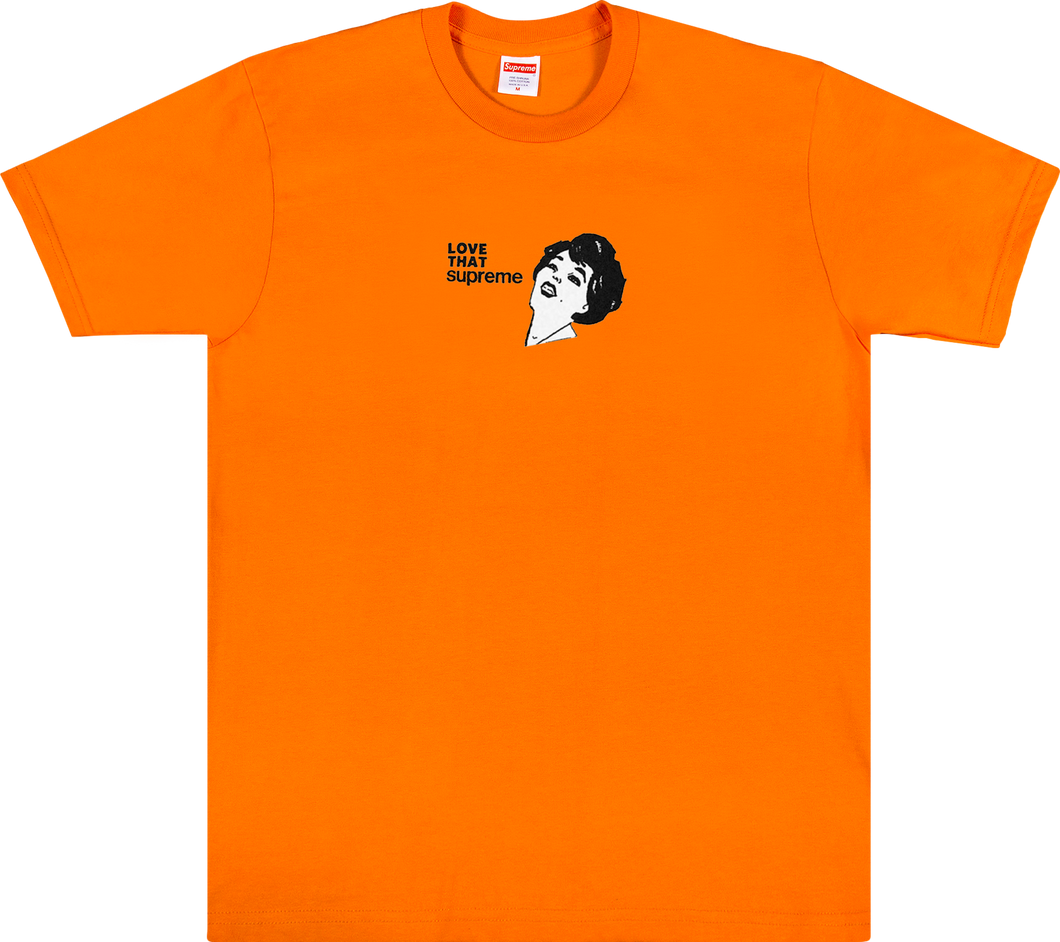 Supreme Love That T-Shirt Orange