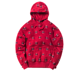 Moncler Kith Hoodie Red
