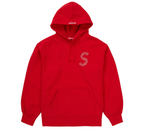 Supreme	S Logo Hooded Sweatshirt Red