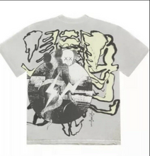 Load image into Gallery viewer, Travis Scott Cactus Jack x Kaws &quot;For Fragment Tee Aged Yellow&quot;