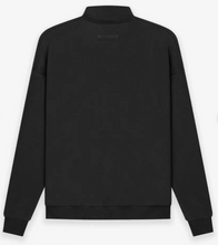 Load image into Gallery viewer, Fear of God ESSENTIALS Pull-Over Mock Neck Sweatshirt - Stretch Limo (Black)