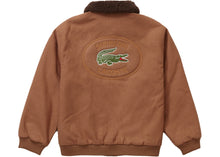 Load image into Gallery viewer, SUPREME x Lacoste Wool Bomber Jacket (TAN)
