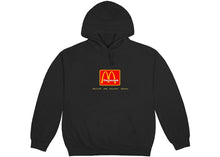 Load image into Gallery viewer, Travis Scott x McDonald&#39;s Billions Served Hoodie Washed Black - L