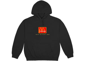 Travis Scott x McDonald's Billions Served Hoodie Washed Black - L