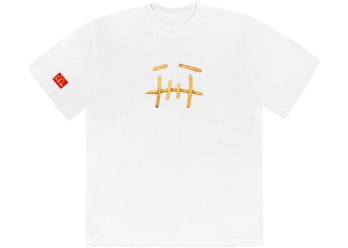 Travis Scott x McDonald's Fry T-Shirt White - XL