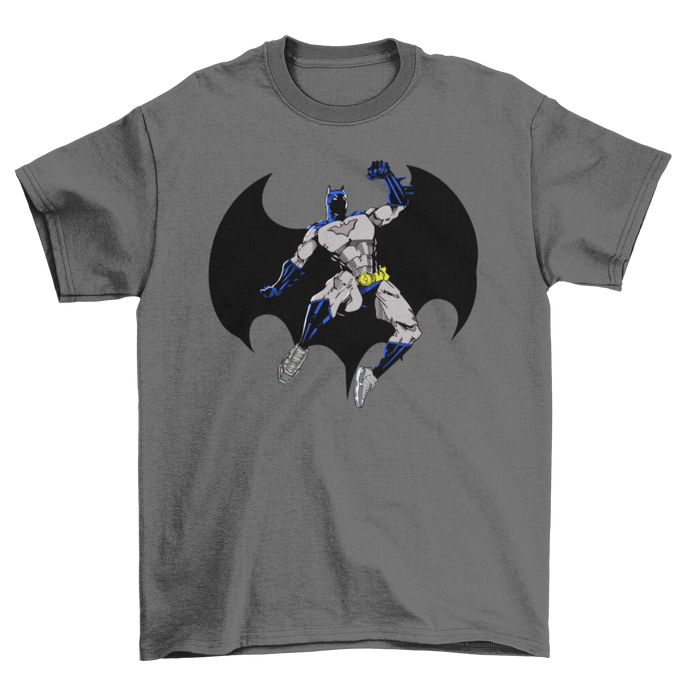 SB Cool Grey Batman T-Shirt (Grey)