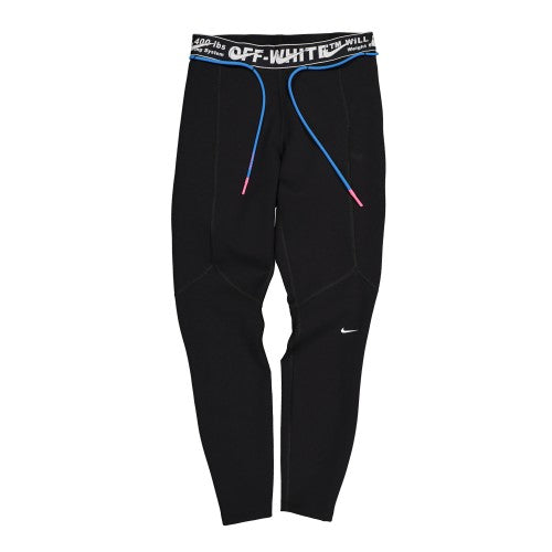 WMNS Nike x Off-White Tights Black Blue String