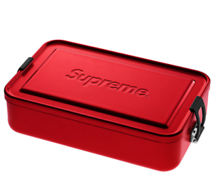 Supreme x Sigg LARGE Metal Box Plus RED