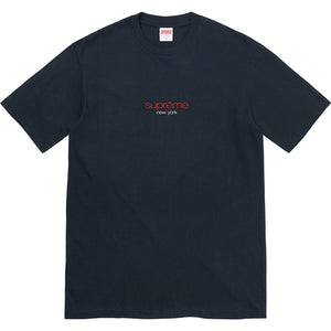 Supreme Classic Logo T-Shirt Navy