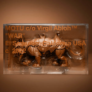 Motu x Virgil Abloh Battle Cat "WAR" Collector Figure